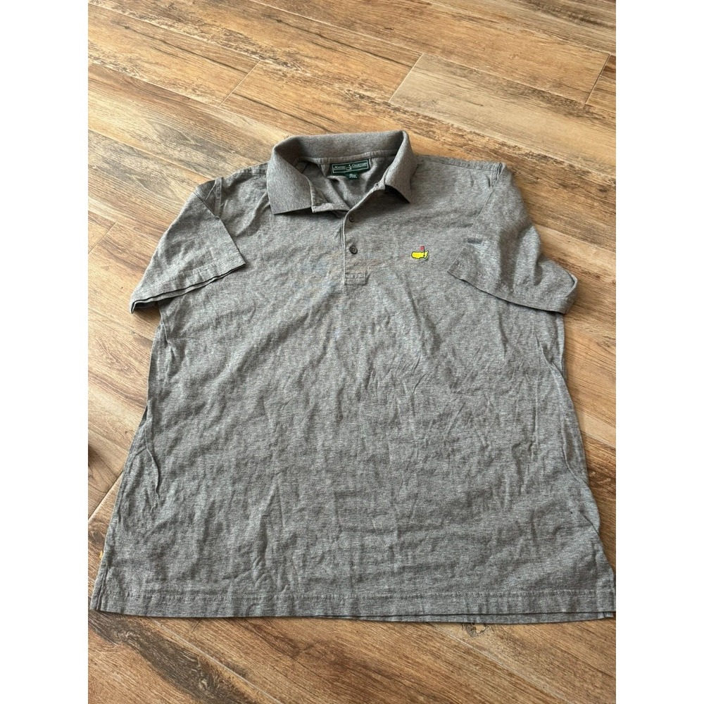 Masters Collection Gray Golf Pullover‎ Polo Collard Size XL